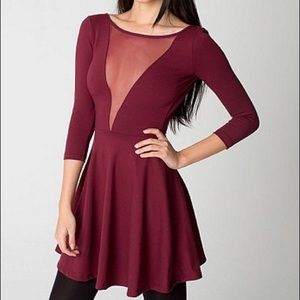 American Apparel A-line Mini Skater Dress